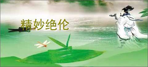 精妙绝伦